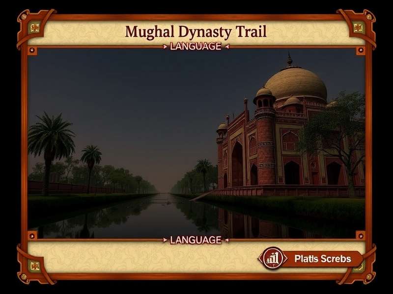Mughal Dynasty Trail Language Selection Screen Mughal Dynasty Trail Language Selection Screen